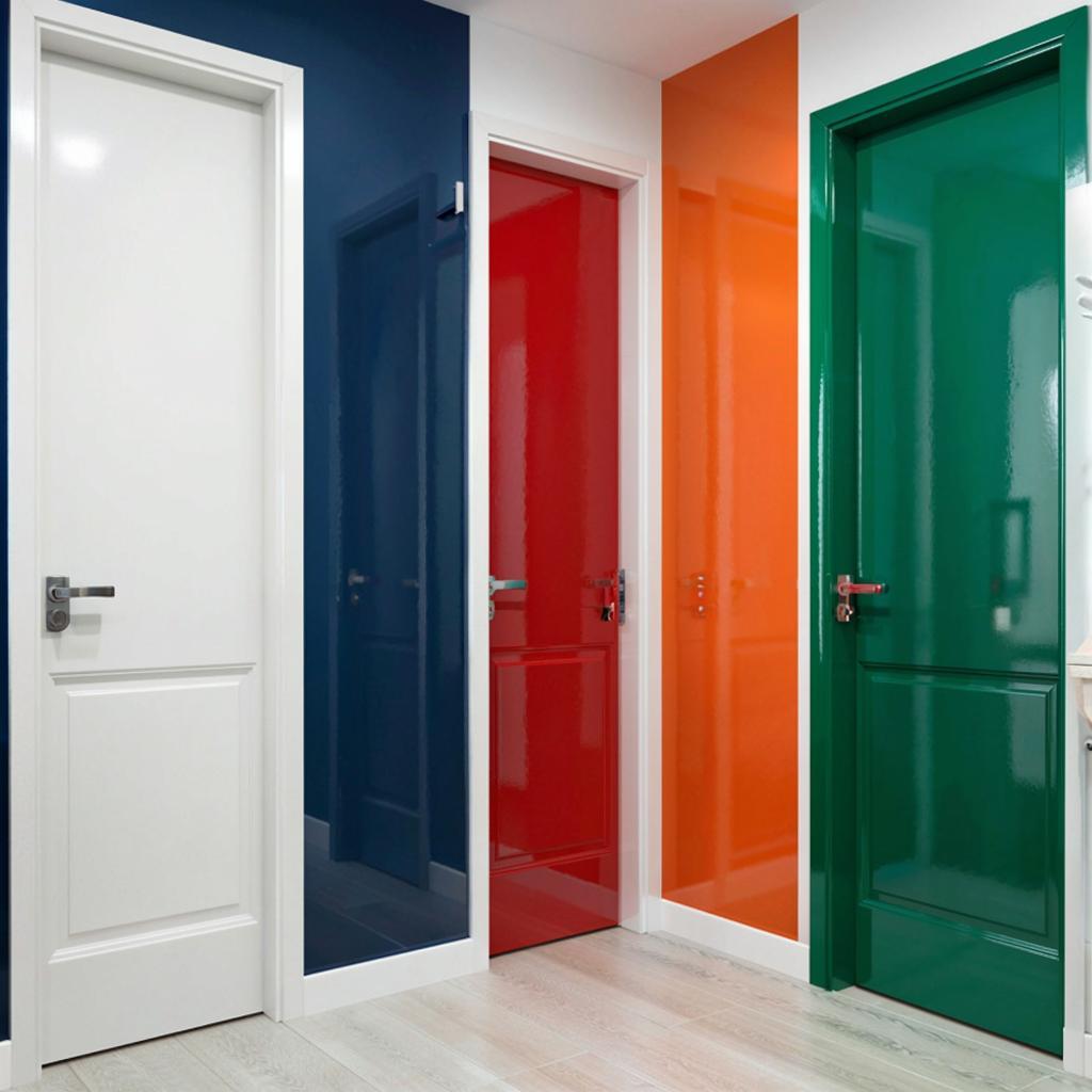 Эмалированные межкомнатные двери: Сияние вашего интерьера и практичность на долгие годы