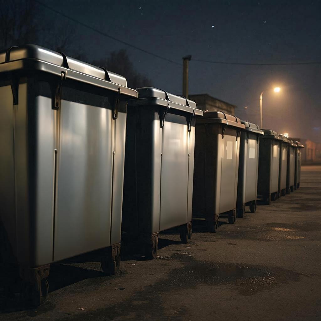 Металлические Мусорные Контейнеры: От Стали к Чистоте – Искусство Создания Порядка